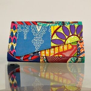 Ankara African Print Clutch